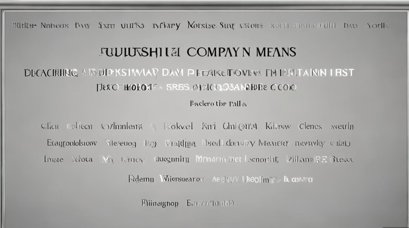 印刷公司名字大全