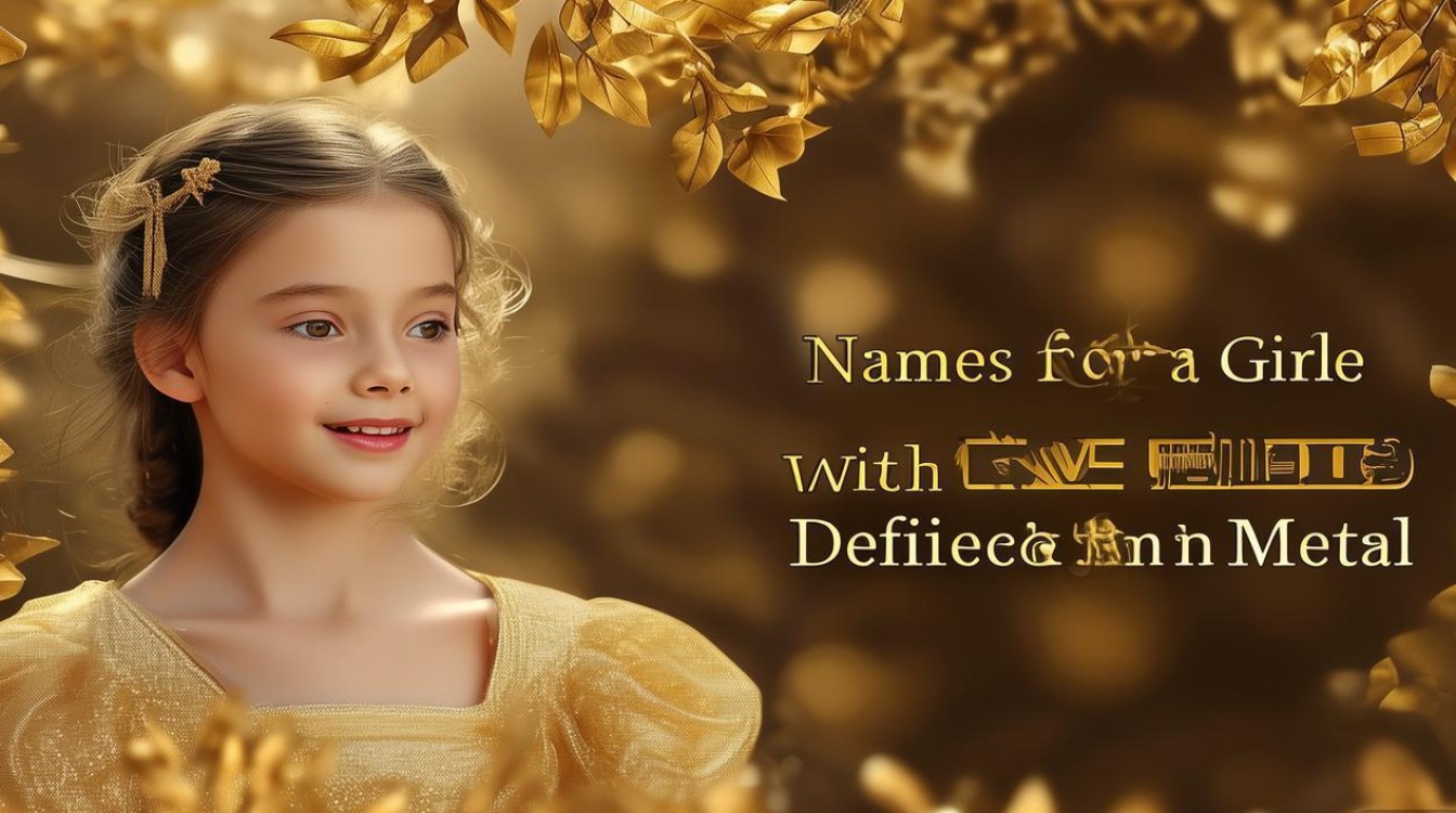 给五行缺金的女孩名字