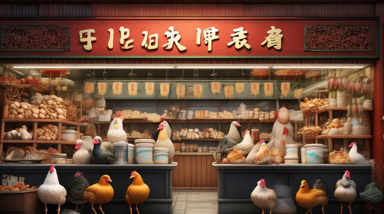 鸡鸭店铺名字大全集