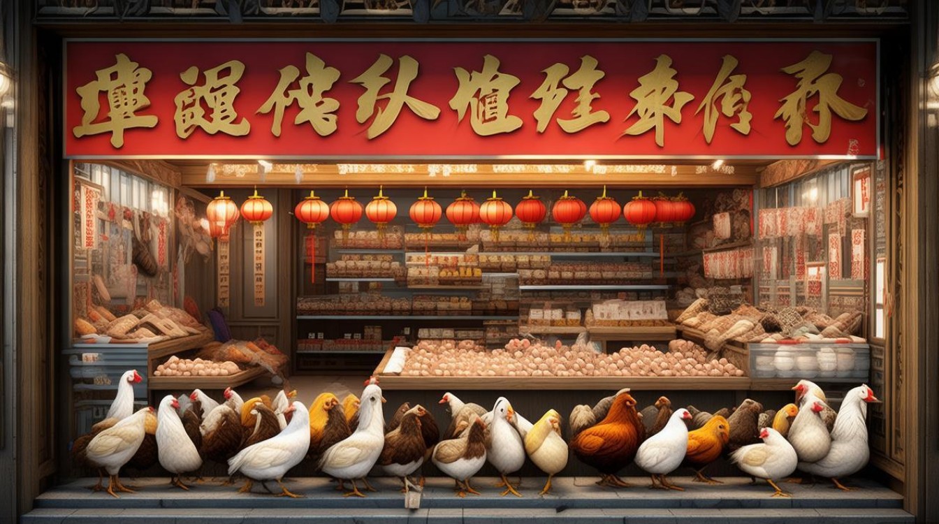 鸡鸭店铺名字大全集