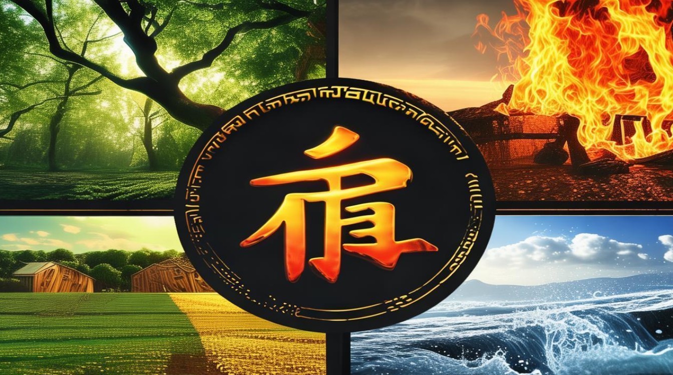 五行属性的颜色