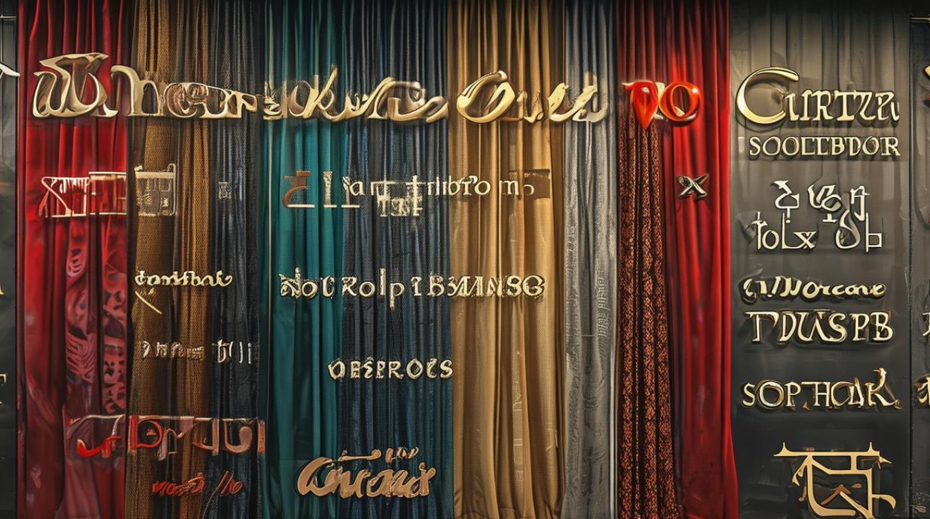窗帘门店名字大全