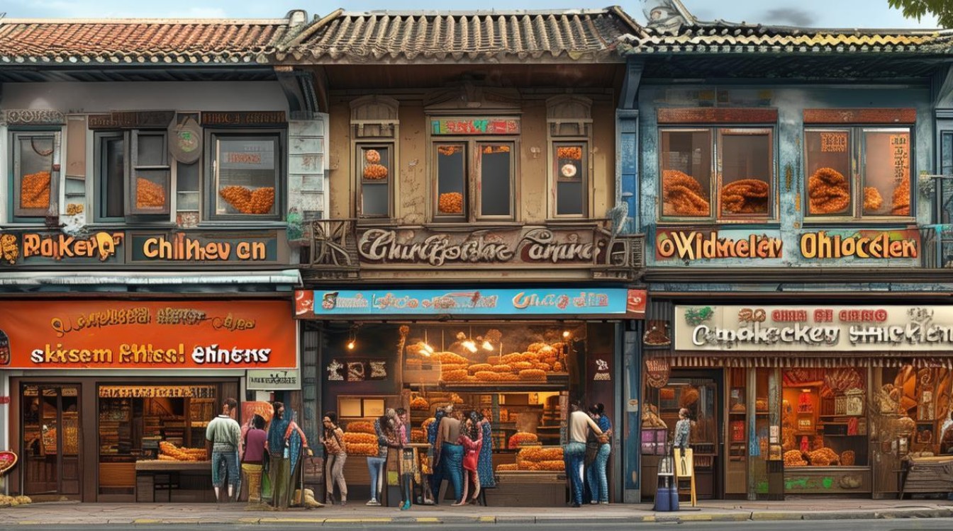 炸鸡店铺名字大全集