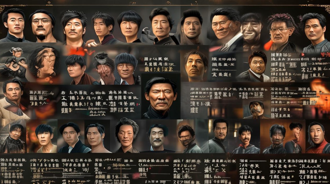 中国动作明星名字大全