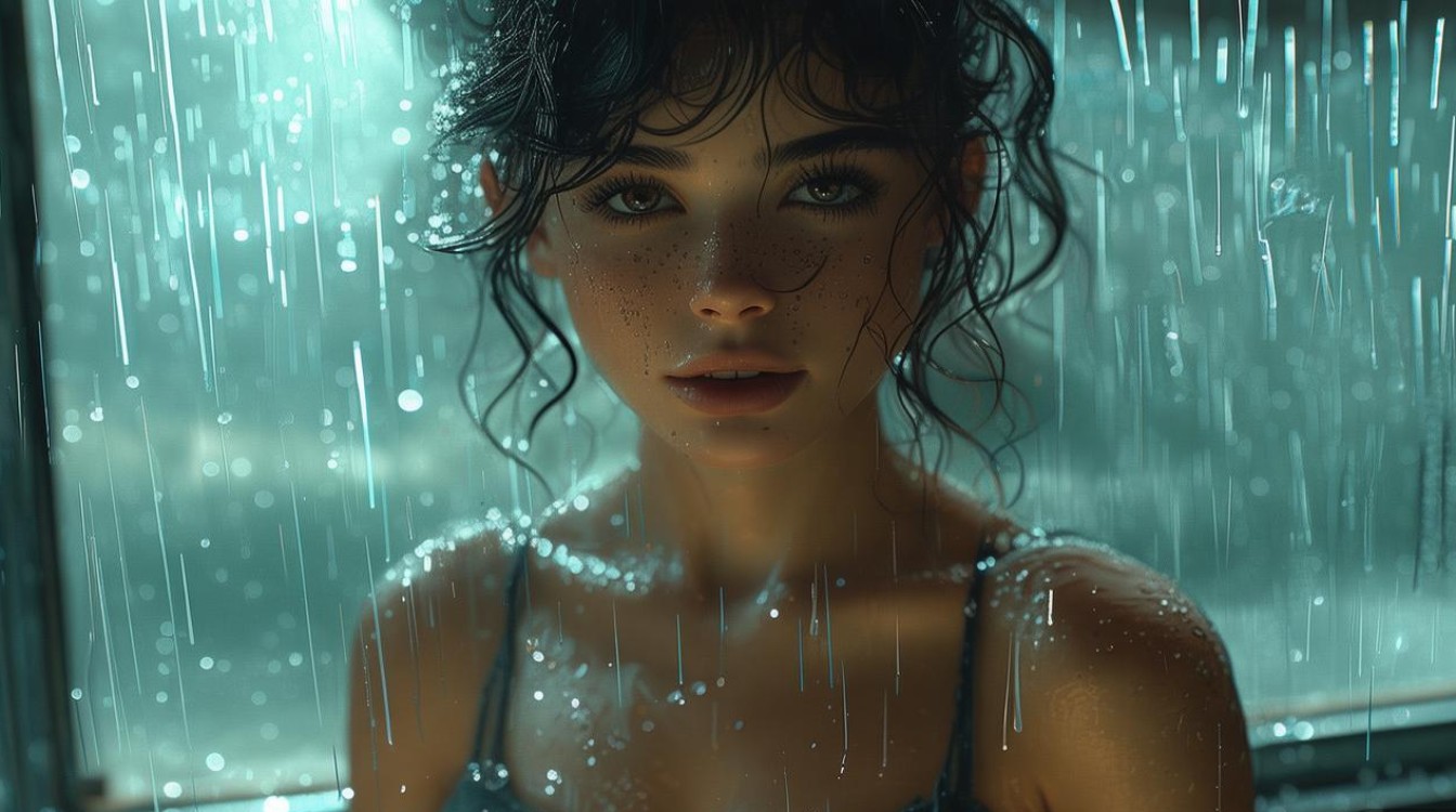 关于雨的网名女生