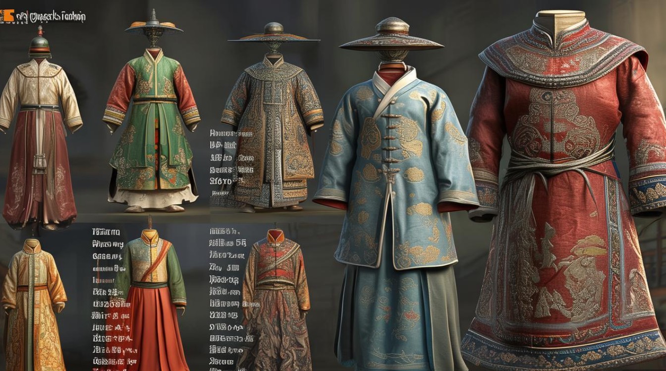 古代男子衣服名字大全