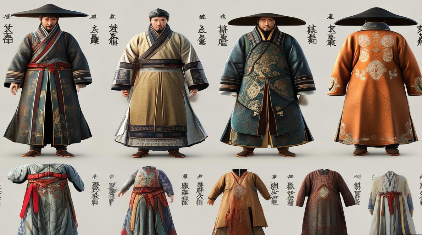 古代男子衣服名字大全