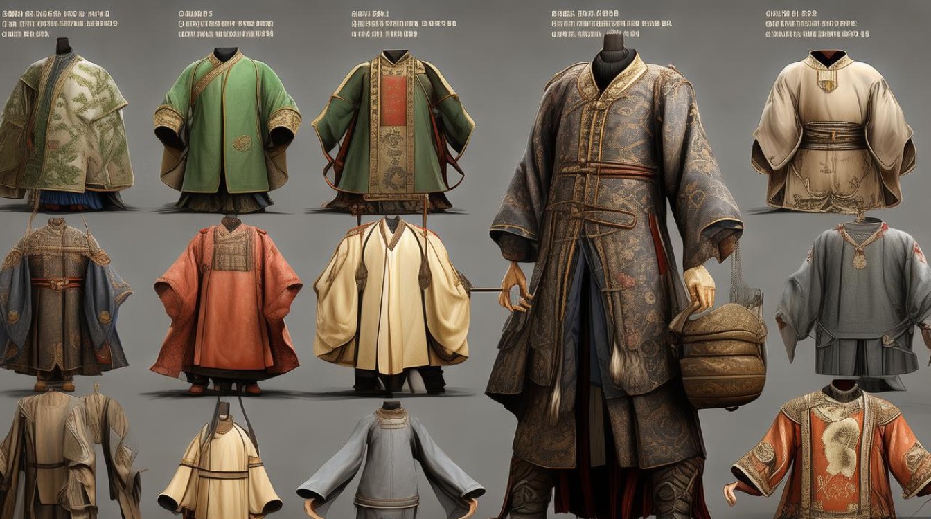 古代男子衣服名字大全