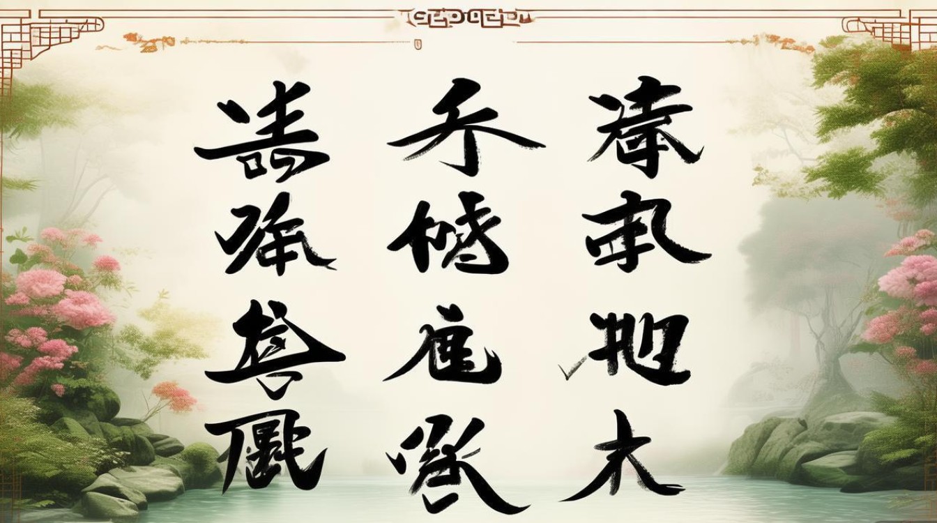 复字五行