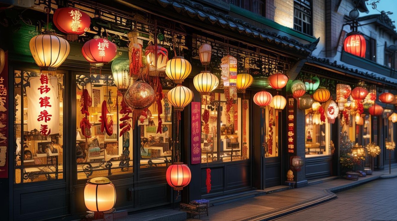 宫灯店铺名字大全洋气