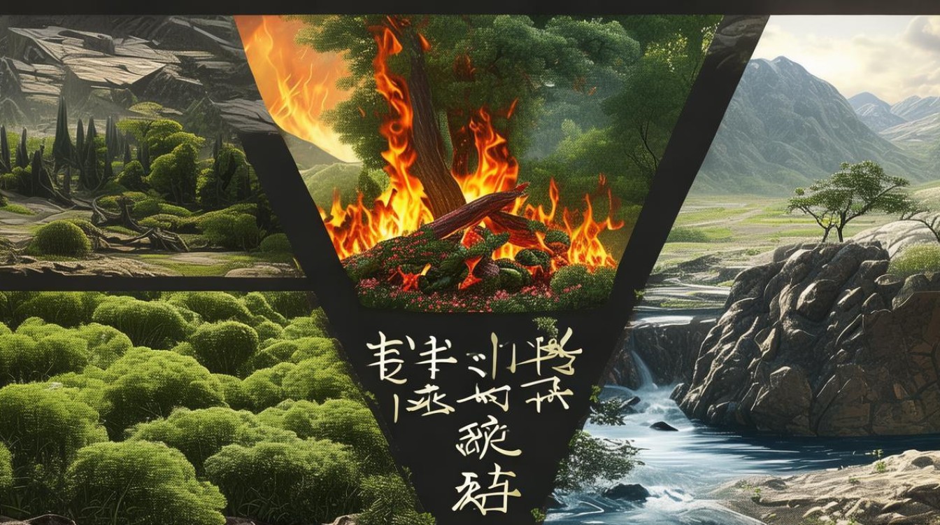 涎五行
