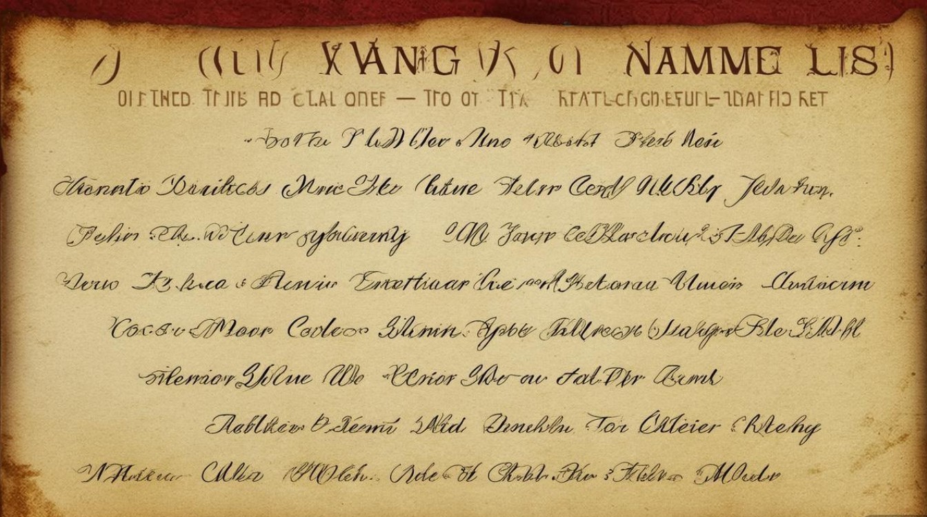 许王名字大全2015