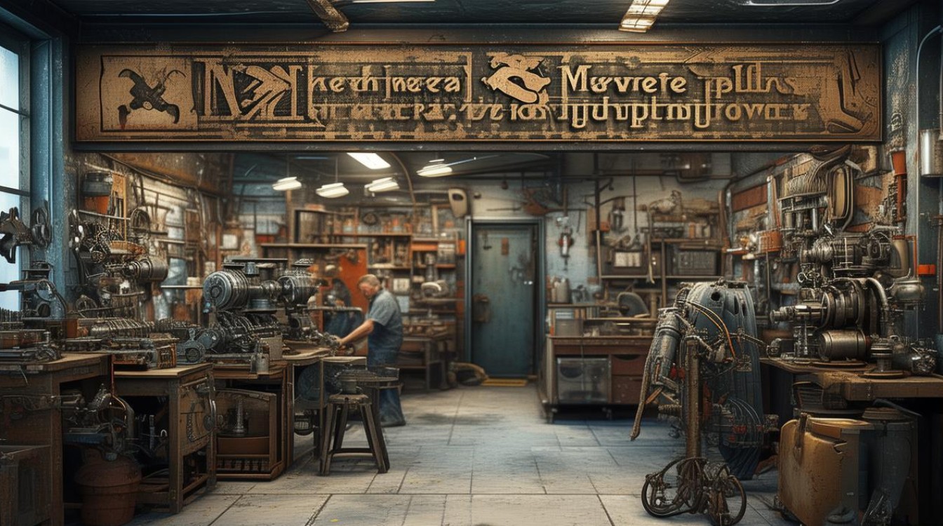 机械维修店名字大全