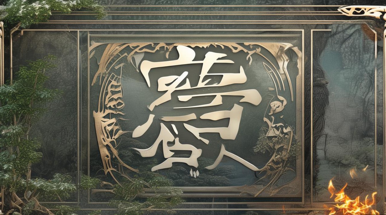 五行 七画的字