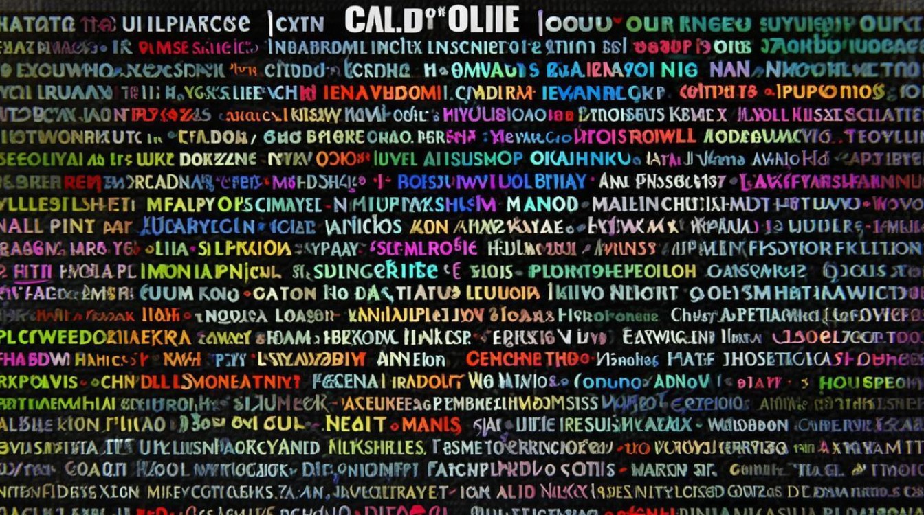 使命召唤ol名字大全